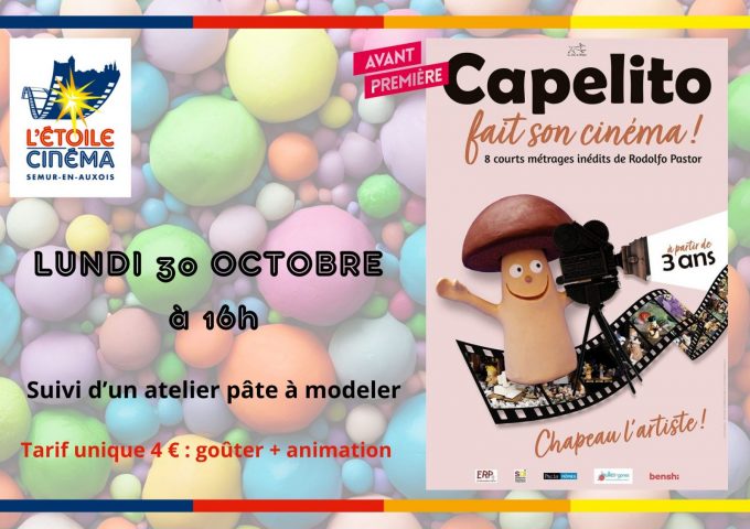 Festival Cinétoiles des P’tits Loups : “Capelito fait son cinéma” + atelier pâte à modeler - 0