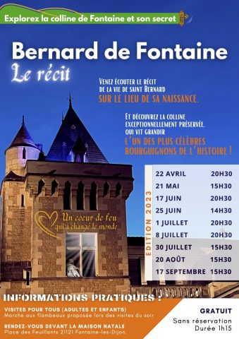 Les Visites d’été de la Maison natale de Saint-Bernard de Fontaine-lès-Dijon - 0