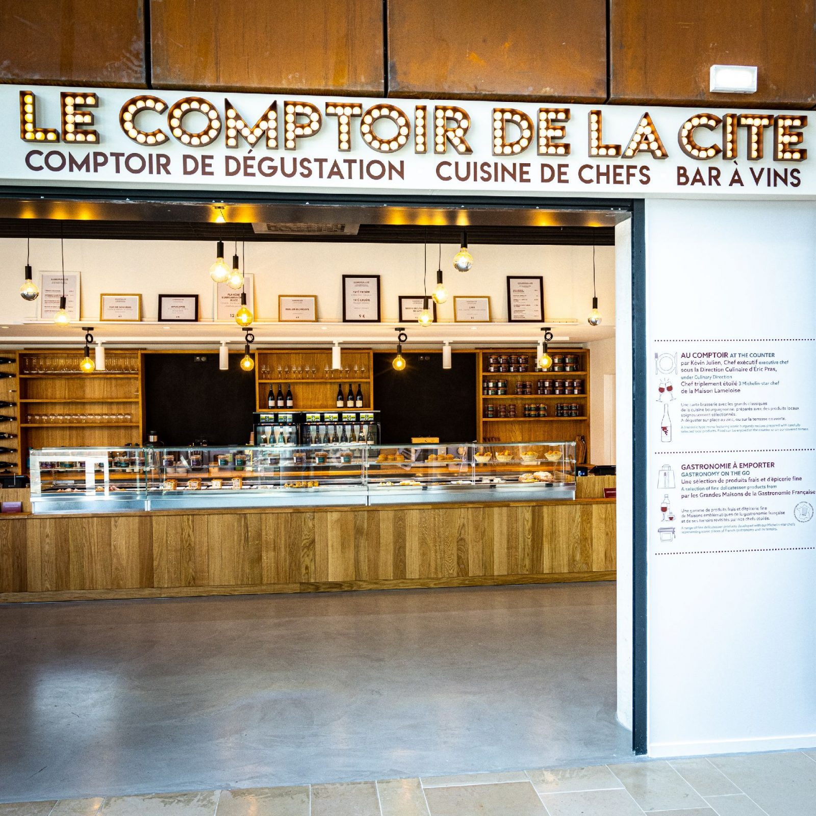 Le Comptoir de la Cité - Cité internationale de la gastronomie et