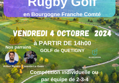 RUGBY GOLF en Bourgogne Franche Comté