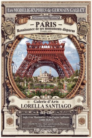 EXPOSITION-VENTE  “Les Modéligraphies® de Germain Gallet”
PARIS première série
DIJON les oeuvres, le livre - 0