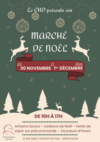 Marché de Noel du Centre Hippique Dijonnais - 0