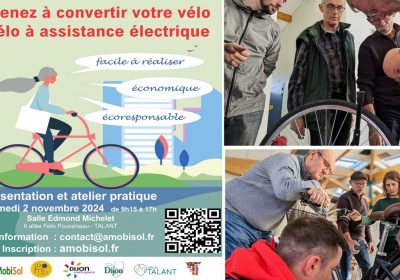 Atelier “Apprendre à convertir un vélo en vélo électrique”