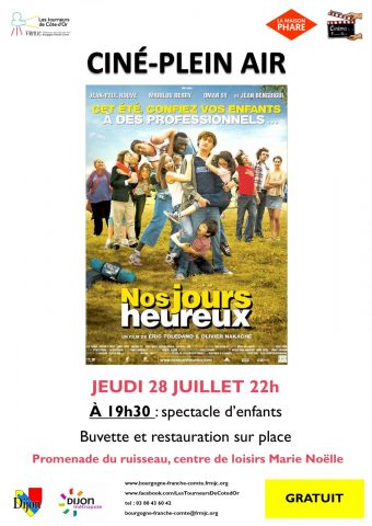 Cinéma en plein-air : “Nos Jours heureux” - 0