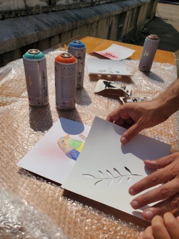 L’atelier Street art – bombe et marqueurs - 1