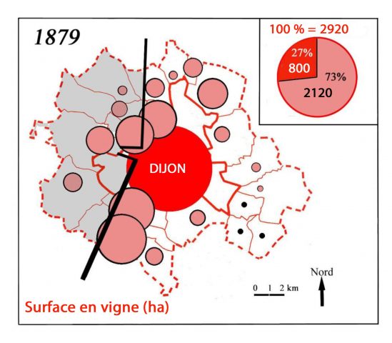 Dijon et sa banlieue viticole du 19ème au 21ème siècle - 1