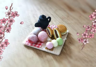 Miniature food : goûter japonais